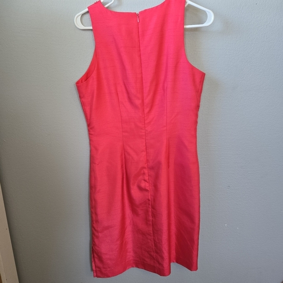 Dress Barn 6 Pink Floral Beaded Vintage Y2K Dress - Picture 6 of 7